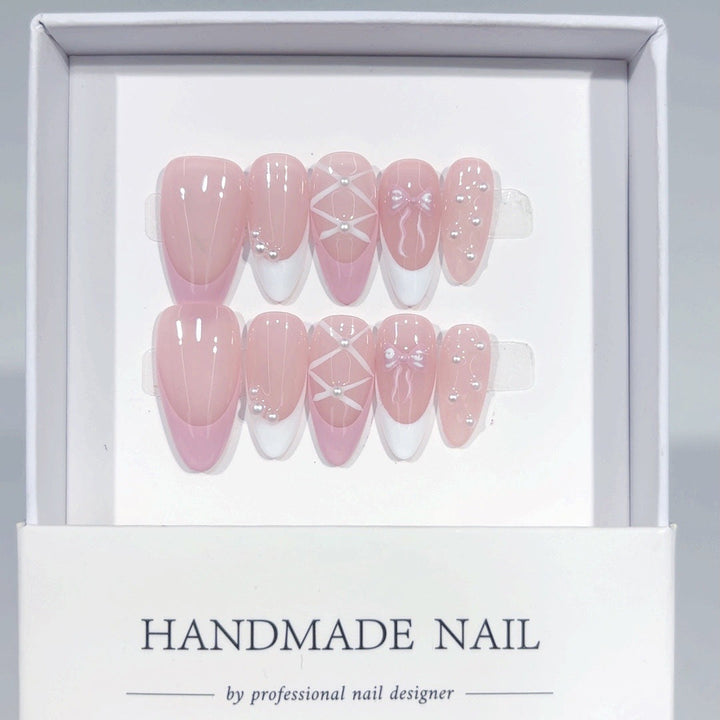 Ballet Slipper press-on nails