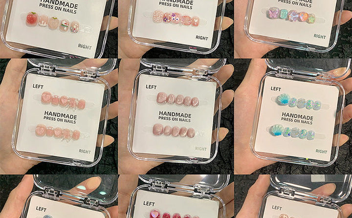 Mini Cartoon Box press-on nails